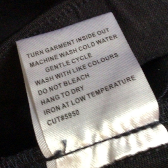 🍬LIOR PARIS CROPPED SAILOR PANTS BLACK Size 3 - Picture 6 of 6